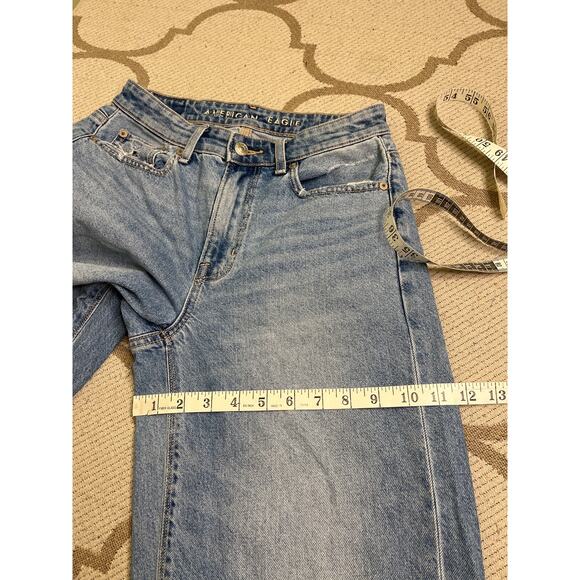 American Eagle Outfitters Balloon Blue Jean, size 0 short - Picture 10 of 14
